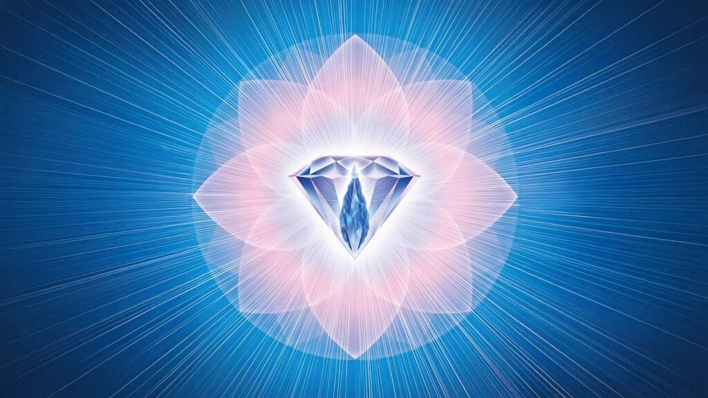 Thoughtform of the Blue Diamond Heart