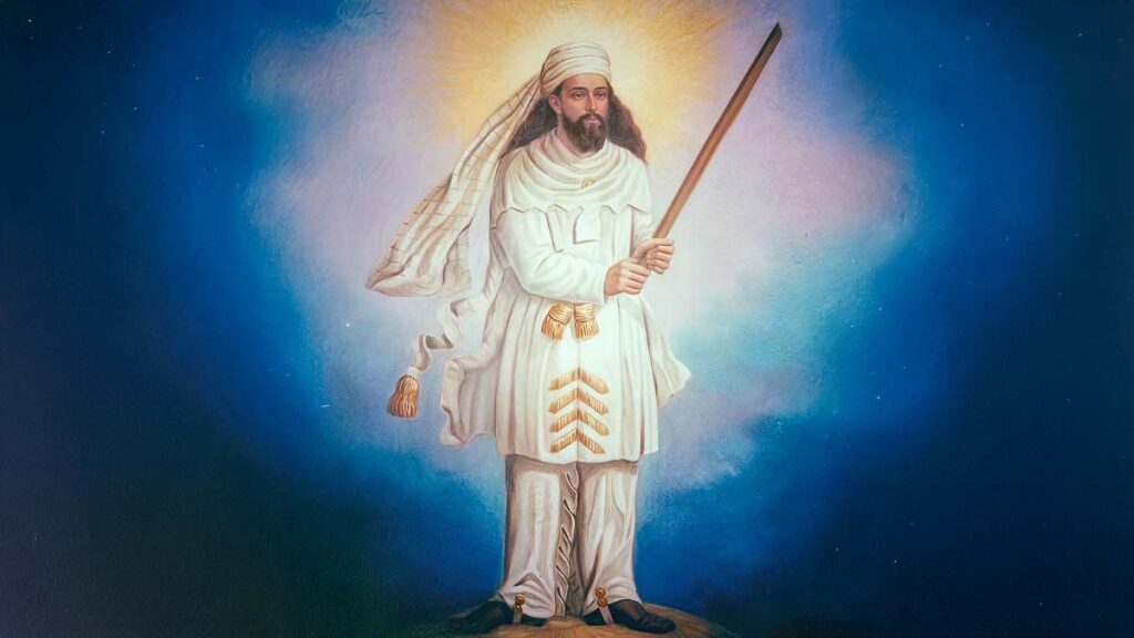 Beloved Zarathustra with sword