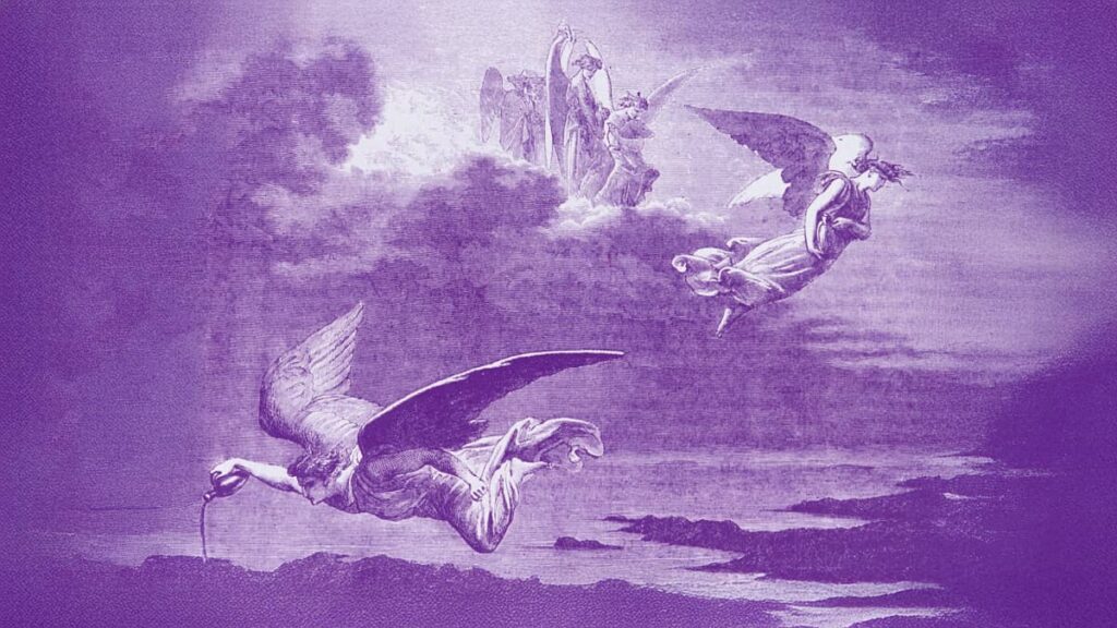 Arcturus Blessed Being Bright Violet Flame Angels