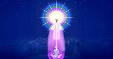 My Crown Chakra is a Lotus of Violet Fire