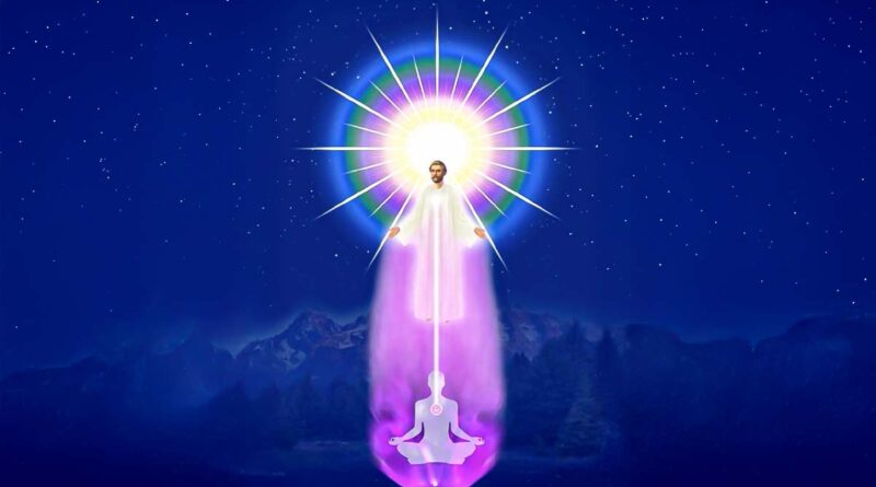 My Crown Chakra is a Lotus of Violet Fire