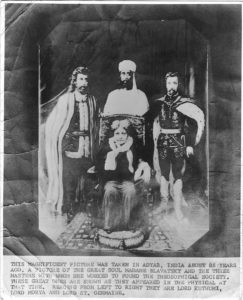 Madame Blavatsky, Kuthumi, El Morya and St Germain