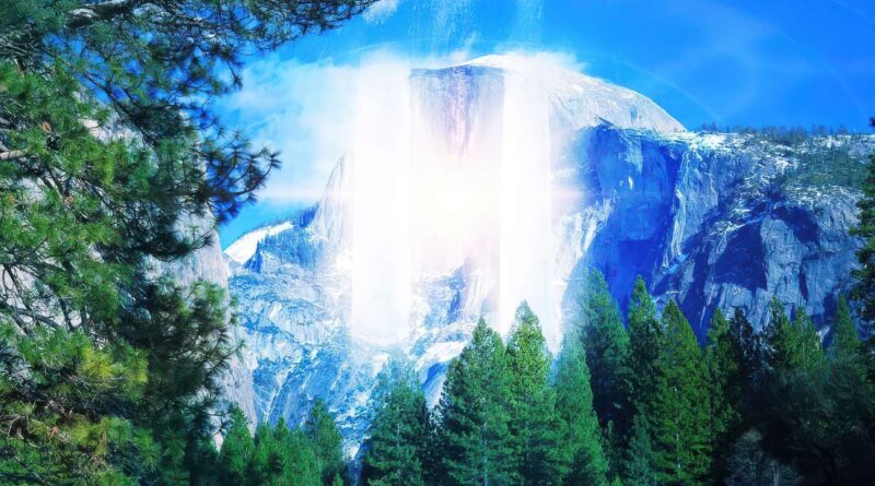 Hercules Amazonia Etheric Retreat Half Dome in Yosemite