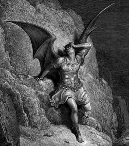 Gustave Dore Paradise Lost Satan Profile