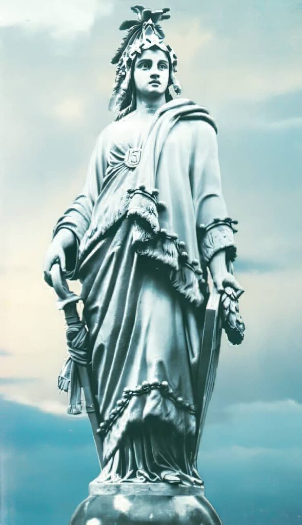 Armed Goddess of Freedom