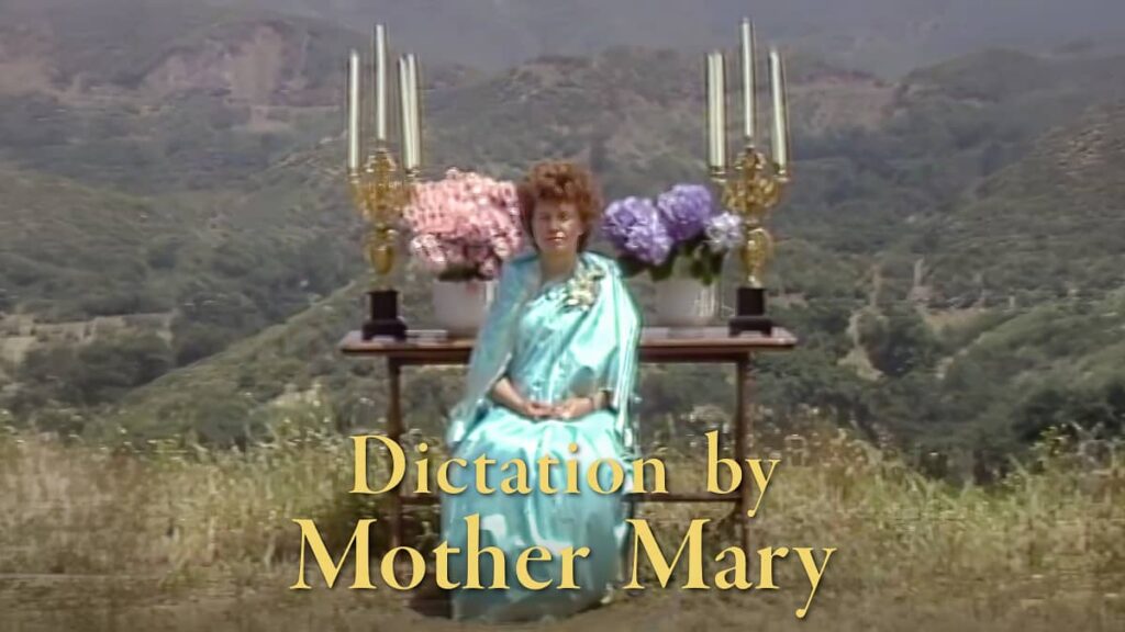 Dictation by Mother Mary May 15, 1983