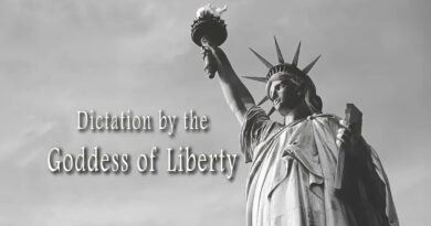 Dictation by The Goddess of Liberty, God Has Decided to Save the Earth July 4, 1976