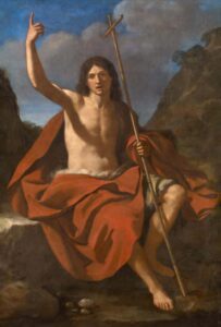 John the Baptist, Guercino (1641)