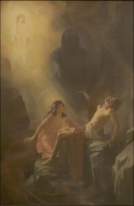 The Dweller on the Threshold, painting by Theosophist Reginald W. Machell